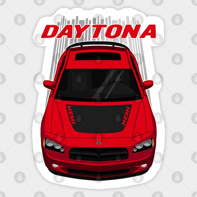 Charger Daytona 2006-2009 - Red Sticker by V8social